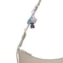 TOUS - Llavero Puffed Motifs Morado-plata