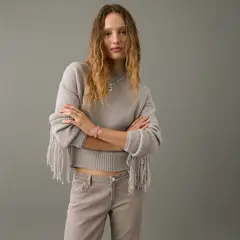 MANGO TEEN - Chompa Manga Larga Mujer