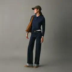 MANGO TEEN - Jean Straight Tiro Bajo Mujer