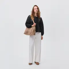 MANGO TEEN - Blusa Manga Larga Mujer