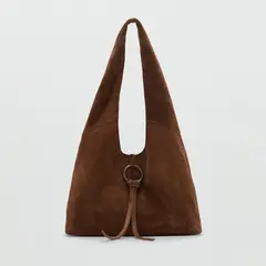 MANGO TEEN - Cartera De Cuero Mujer