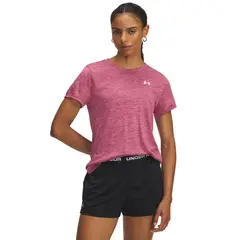 UNDER ARMOUR - Camiseta Mujer Tech Ssc- Twis