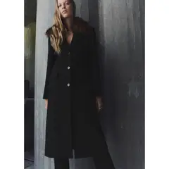 MANGO - Abrigo Largo Mujer