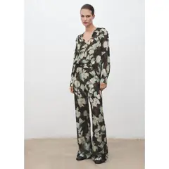 MANGO - Blusa Manga Larga Mujer