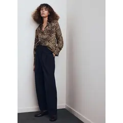 MANGO - Blusa Manga Larga Mujer