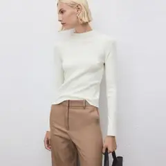 MANGO - Chompa Manga Larga Mujer