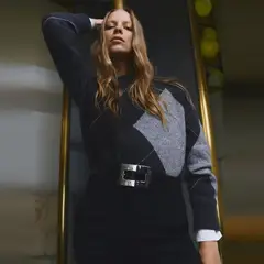 MANGO - Chompa Manga Larga Mujer