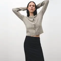 MANGO - Chompa Manga Larga Mujer