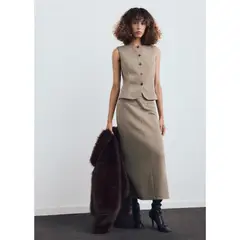 MANGO - Chaleco Mujer