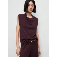 MANGO - Top Sin Mangas Mujer