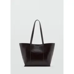 MANGO - Cartera Tote Oliver Mujer