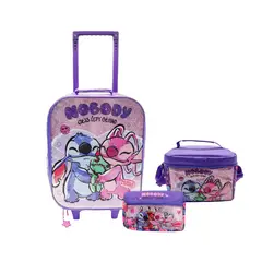 LILO & STITCH - Set Maleta Mediana Stitch