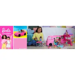 BARBIE - Camper De Los Sueños Auto Transformable