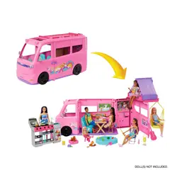 BARBIE - Camper De Los Sueños Auto Transformable