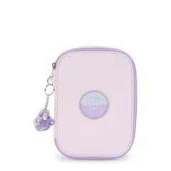 KIPLING - Cartuchera 100 Pens Sea Pink Met C