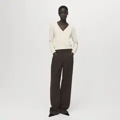 MANGO - Cardigan Manga Larga Mujer