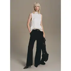 MANGO - Blusa Sin Mangas Mujer