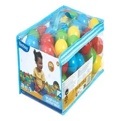 BESTWAY - Bolsa De 100 Pelotas Multicolores 5.85cm