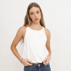 SYBILLA - Top Sin Mangas Mujer