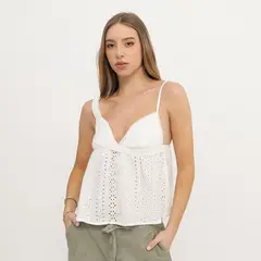 SYBILLA - Top Sin Mangas Mujer