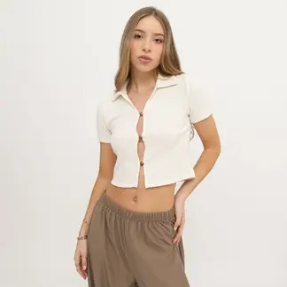 SYBILLA - Top Manga Corta Mujer