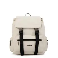 AMPHORA - Mochila Oriana Mujer Blanco