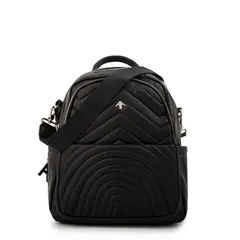 AMPHORA - Mochila Georgia Mujer Negro Y Textura