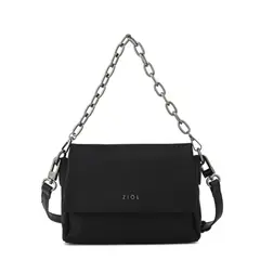 ZIOL - Crossbody Nydia Mujer Negro Y Textura