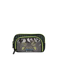 XTREM - Cartuchera Niño Zip-art 6xt Black Gamer