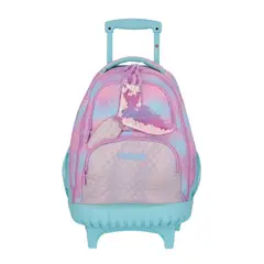 XTREM - Mochila Con Ruedas Niña Cross 6xt Lilac Mermaid