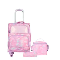 XTREM - Mochila Con Ruedas Niña Speedy Pack 6xt Pink Hearts