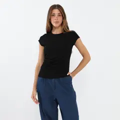 BASEMENT - Top Manga Corta Mujer