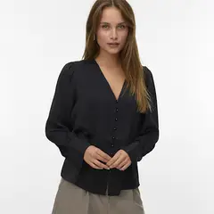 VERO MODA - Blusa Manga Larga Mujer