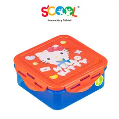 HELLO KITTY - Taper Cuadrado 590ml