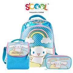 CINNAMOROLL - Set Mochila 3D