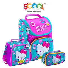HELLO KITTY - Set Mochila 3D