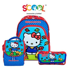 HELLO KITTY - Set Mochila 3D