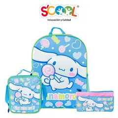 CINNAMOROLL - Set Mochila 3D