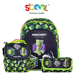 MINECRAFT - Set Mochila 3D