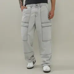 DENIMLAB - Jean 100% Algodón Cargo Hombre