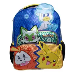 POKEMON - Mochila Escolar Mediana Pikachu