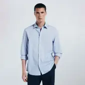 Springfield Men's Clothing Springfield Camisa Para Hombre, Azul Acero, XL Camisas De Homem
