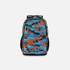 CREPIER - Mochila Zack Grande Camuflado Naranja