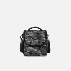 CREPIER - Lonchera Mikkel Grande Camuflado Negro