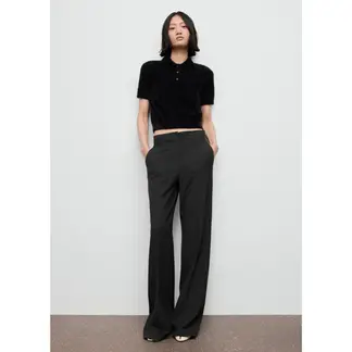 MANGO - Chompa Manga Corta Mujer