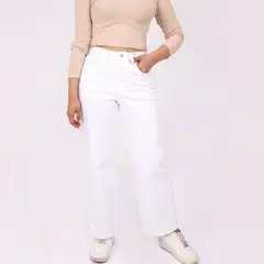 KAYRA POBLET - Jean Straight Tiro Alto Mujer