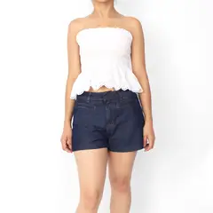 KAYRA POBLET - Short Jean Mujer Chino TM