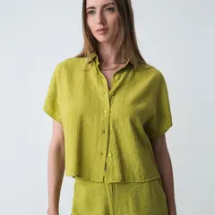 NAF NAF - Blusa Manga Corta Mujer