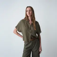 NAF NAF - Blusa Manga Corta Mujer