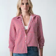 NAF NAF - Blusa Manga Larga Mujer